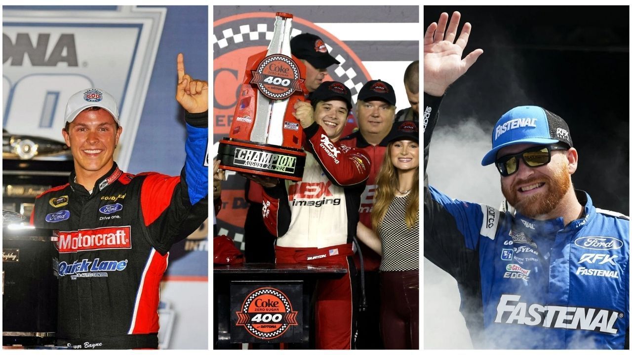 5 underdog wins in NASCAR that surprised the racing world ft. Harrison Burton at Daytona (Images from Getty Images)