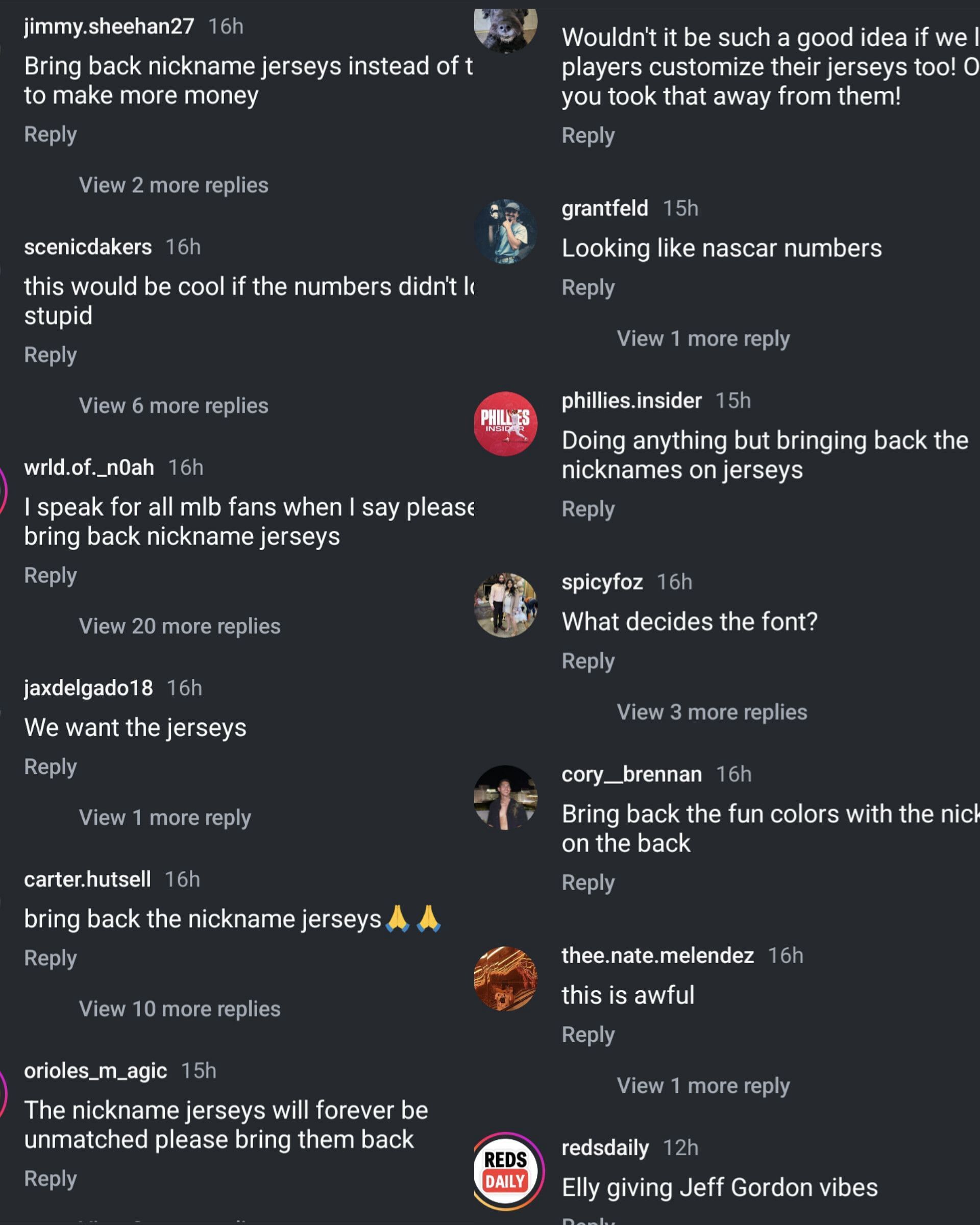 MLB fans react to the New Era caps (Image source - IG)