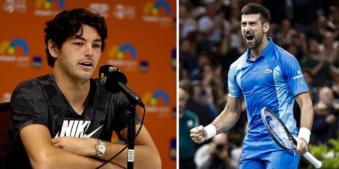 "Crazy" - Taylor Fritz in awe of Novak Djokovic showing he's 'better than everyone else' as Serb hunts for Slam No. 25 at US Open