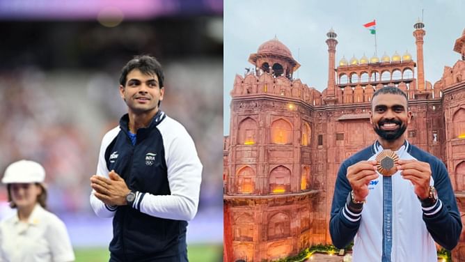 Neeraj Chopra, PR Sreejesh and other Indian athletes pen heartfelt Independence Day wishes on social media