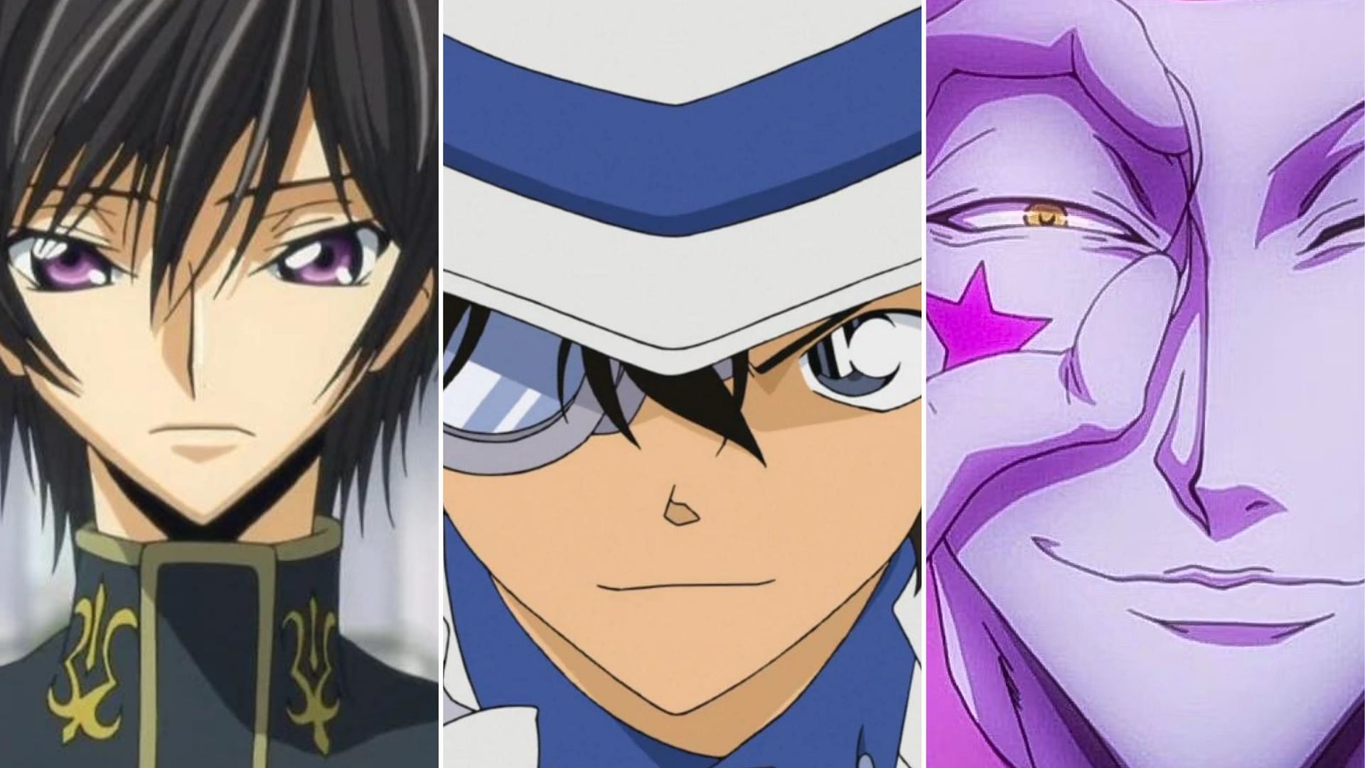 Lelouch Lamperouge, Kaitou Kid, Hisoka Morow 