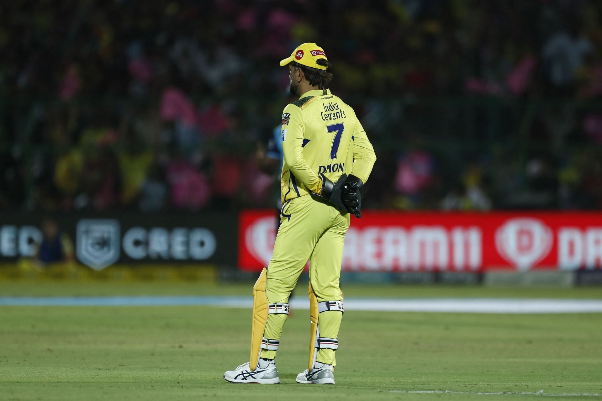 MS Dhoni during IPL 2023 (Image Credits: Getty Images)