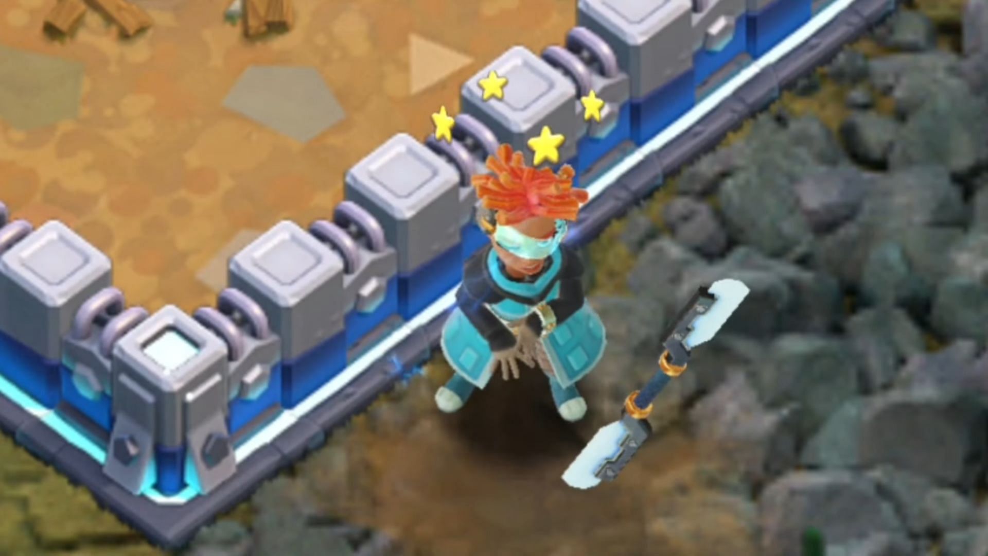 Knocked-out animation (Image via Supercell)