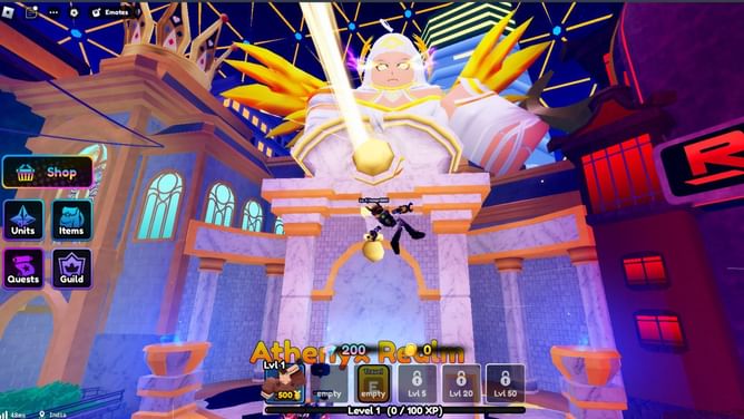 Anime Defenders: Athenyx Realm Guide