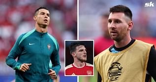 "Don’t think we will ever see a player like that ever" - When Declan Rice picked between Lionel Messi and Cristiano Ronaldo