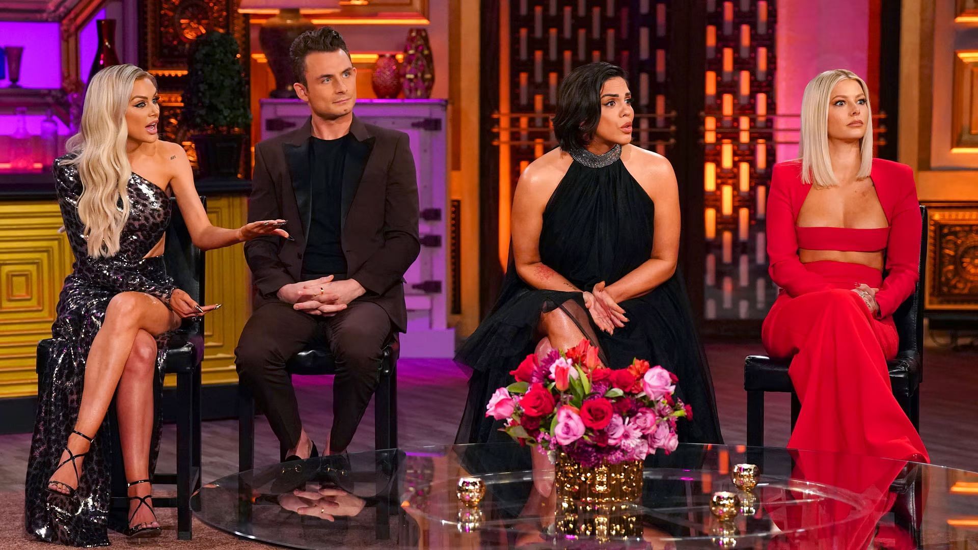 The cast featured in the reunion with Andy Cohen (Image via Bravo TV)