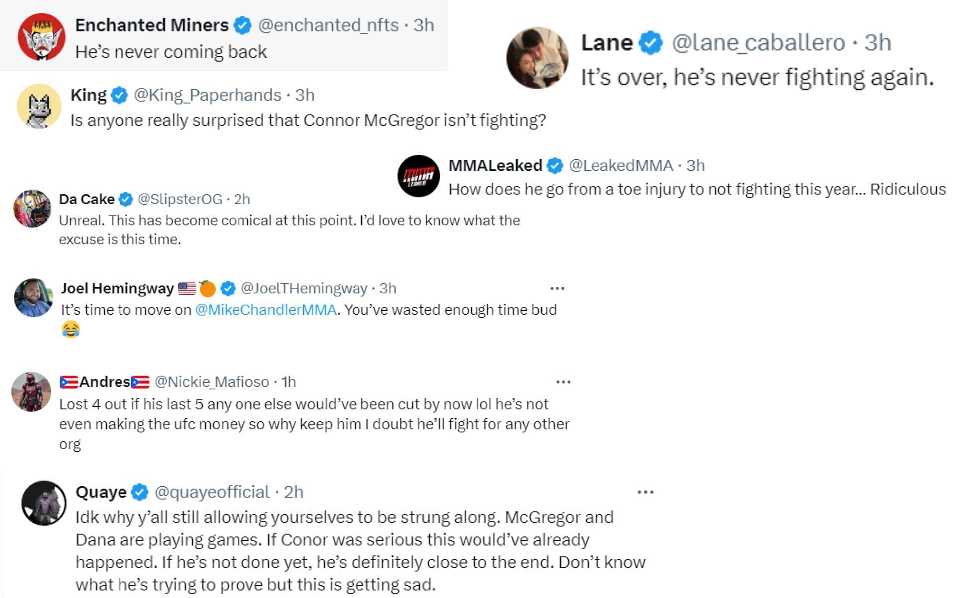 Screenshot of fan reactions to Championship Rounds&#039; post on X