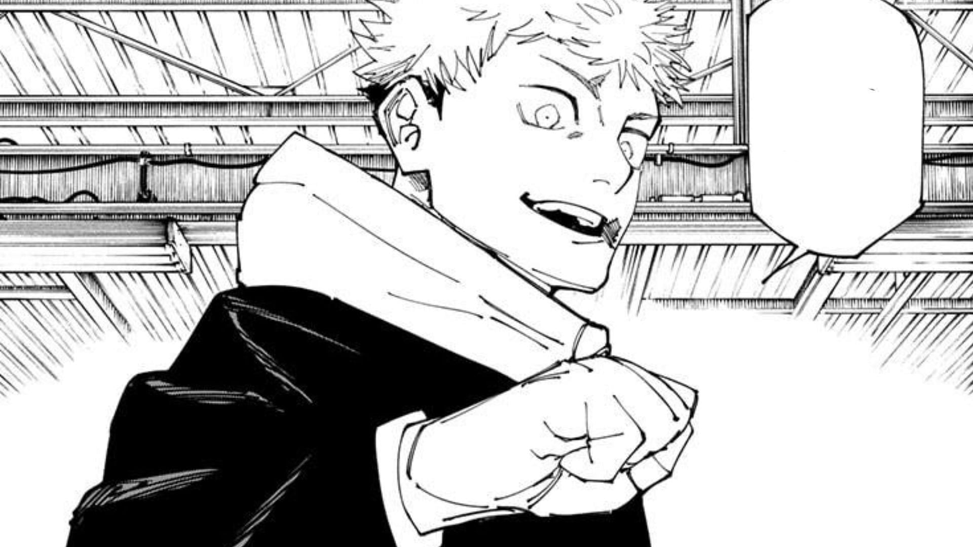 Yuji Itadori as shown in the manga (Image via Shueisha)