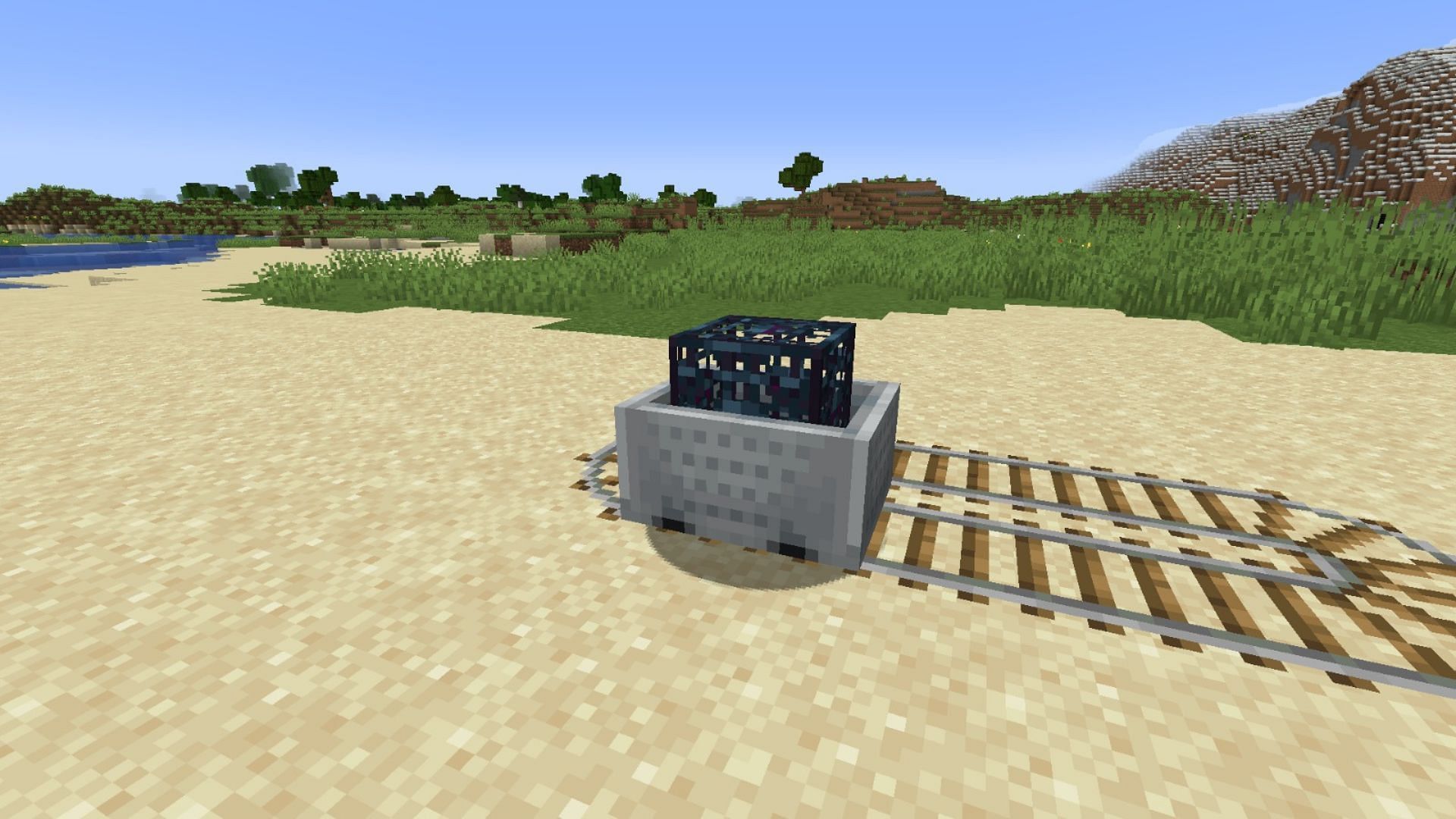 How to get minecart with spawner in Minecraft