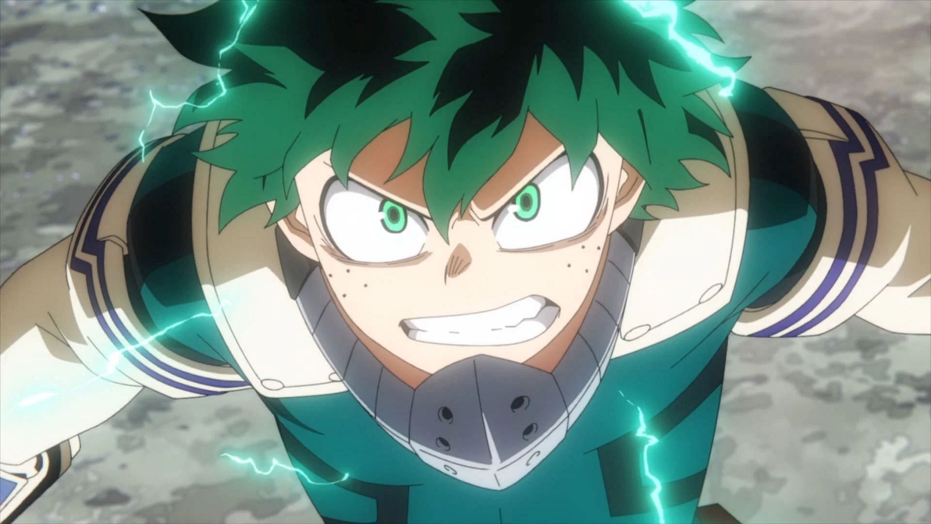 Izuku Midoriya, as seen in My Hero Academia (Image via Bones)