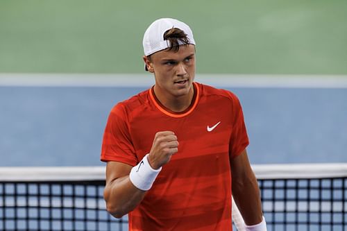 Holger Rune at the Cincinnati Open 2024. (Photo: Getty)