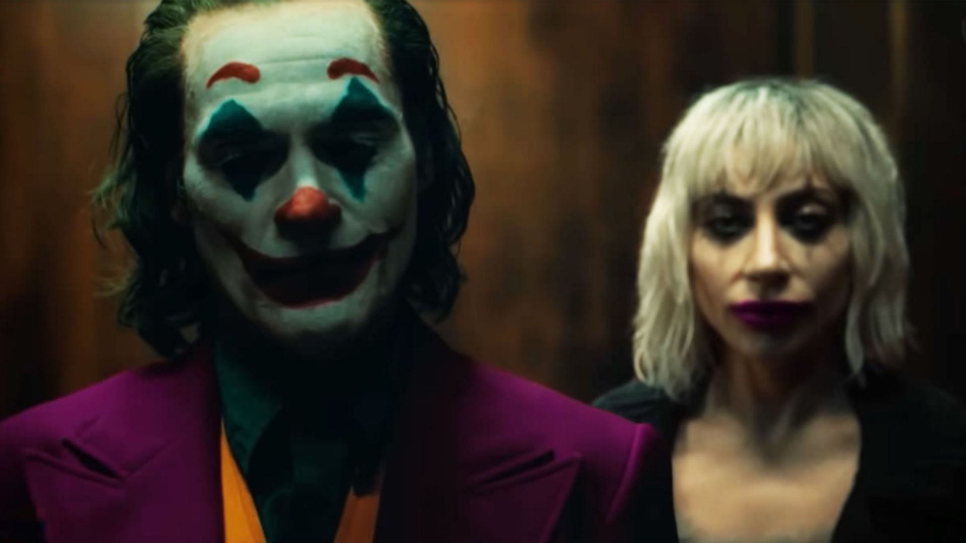 Joker: Folie a Deux stars Joaquin Phoenix and Lady Gaga (Image via Warner Bros. Pictures)