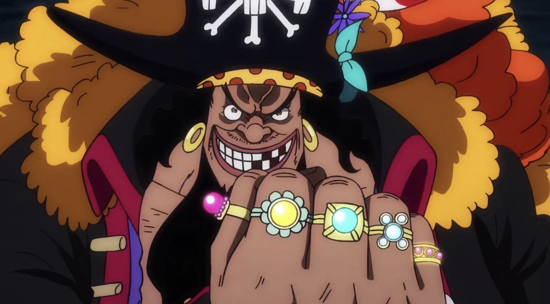 Blackbeard as seen in anime (Image via Toei Animation)