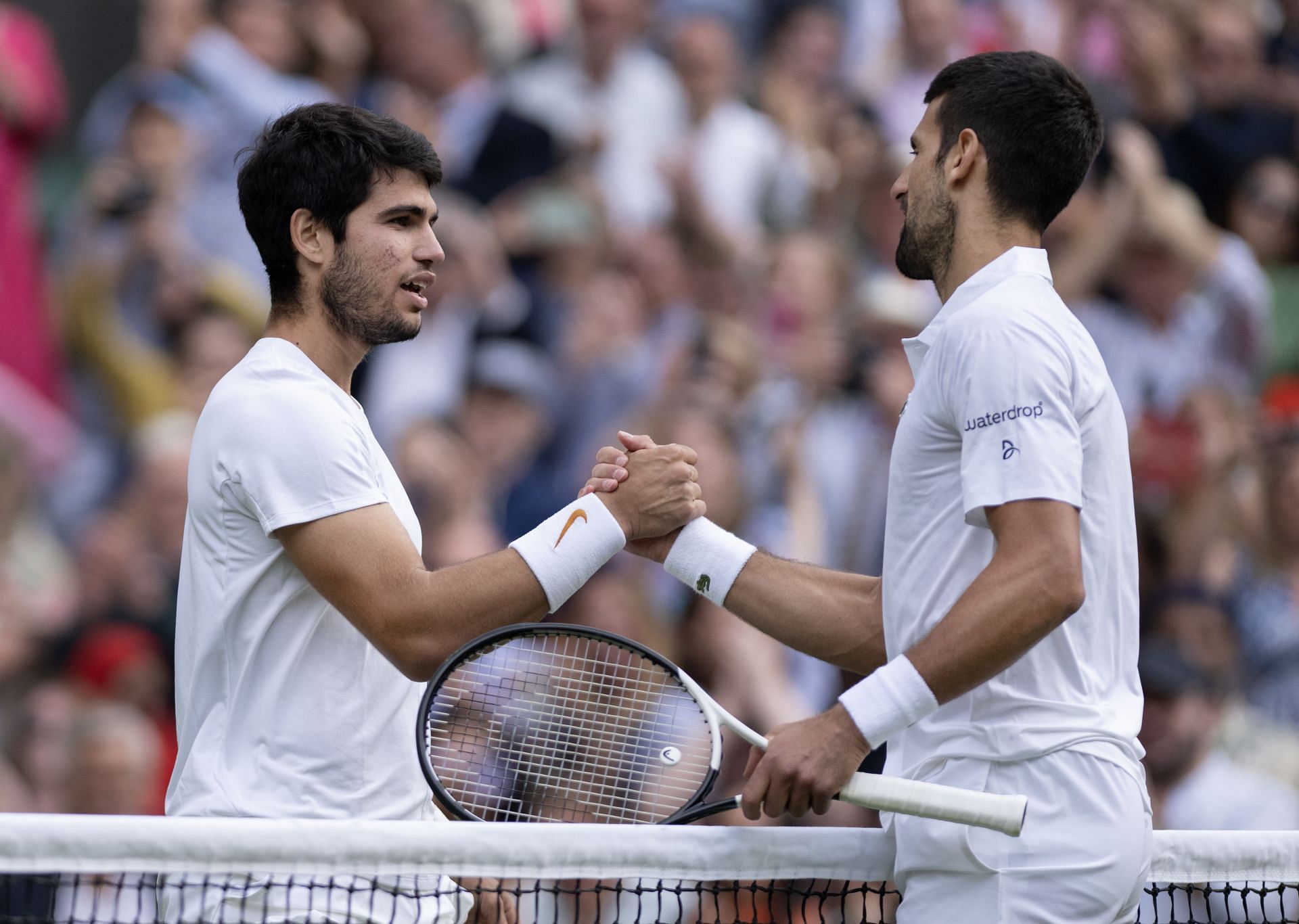 Novak Djokovic and Carlos Alcaraz (Source: Getty)