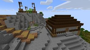How to make simple Minecraft mountain base