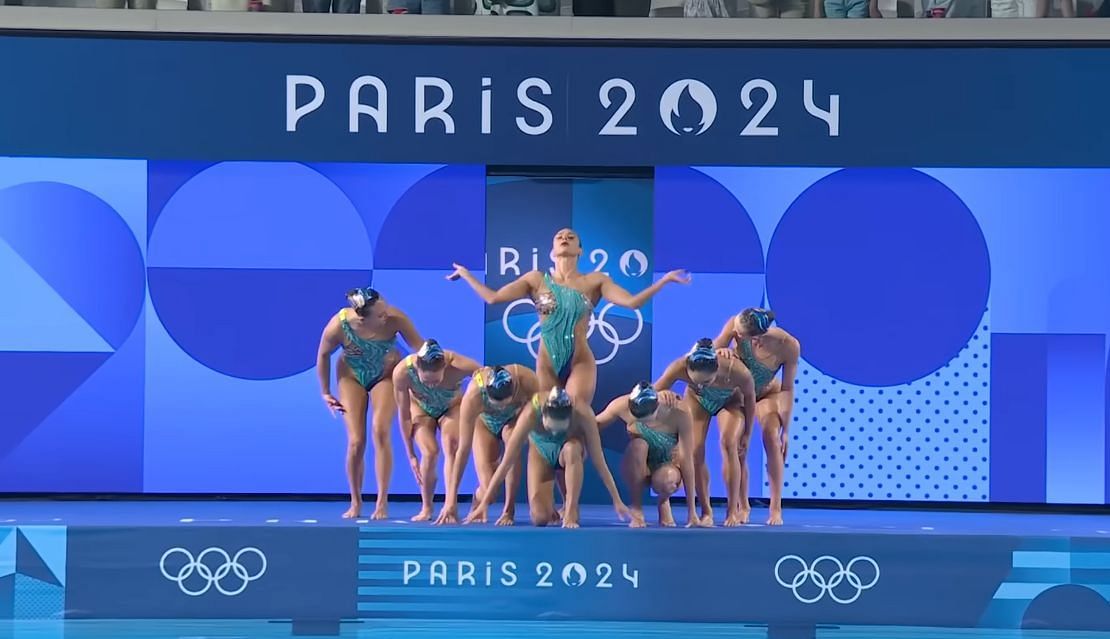 [WATCH] USA Artistic Swimming team performs to AR Rahman's song at