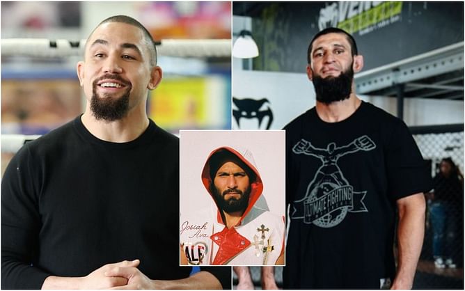 Jorge Masvidal shares prediction for Robert Whittaker vs. Khamzat Chimaev fight: "Man Vs boy beat down"