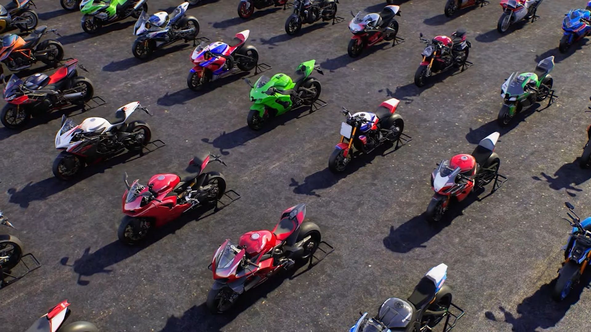 Ride 5 has a vast selection of bikes (Image via PlayStation)