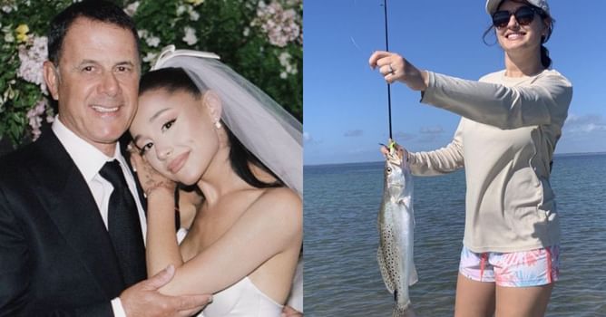 When did Ariana Grande have a falling out with her father? Edward Butera attended her wedding in 2021