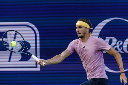 Alexander Zverev in action (Getty)