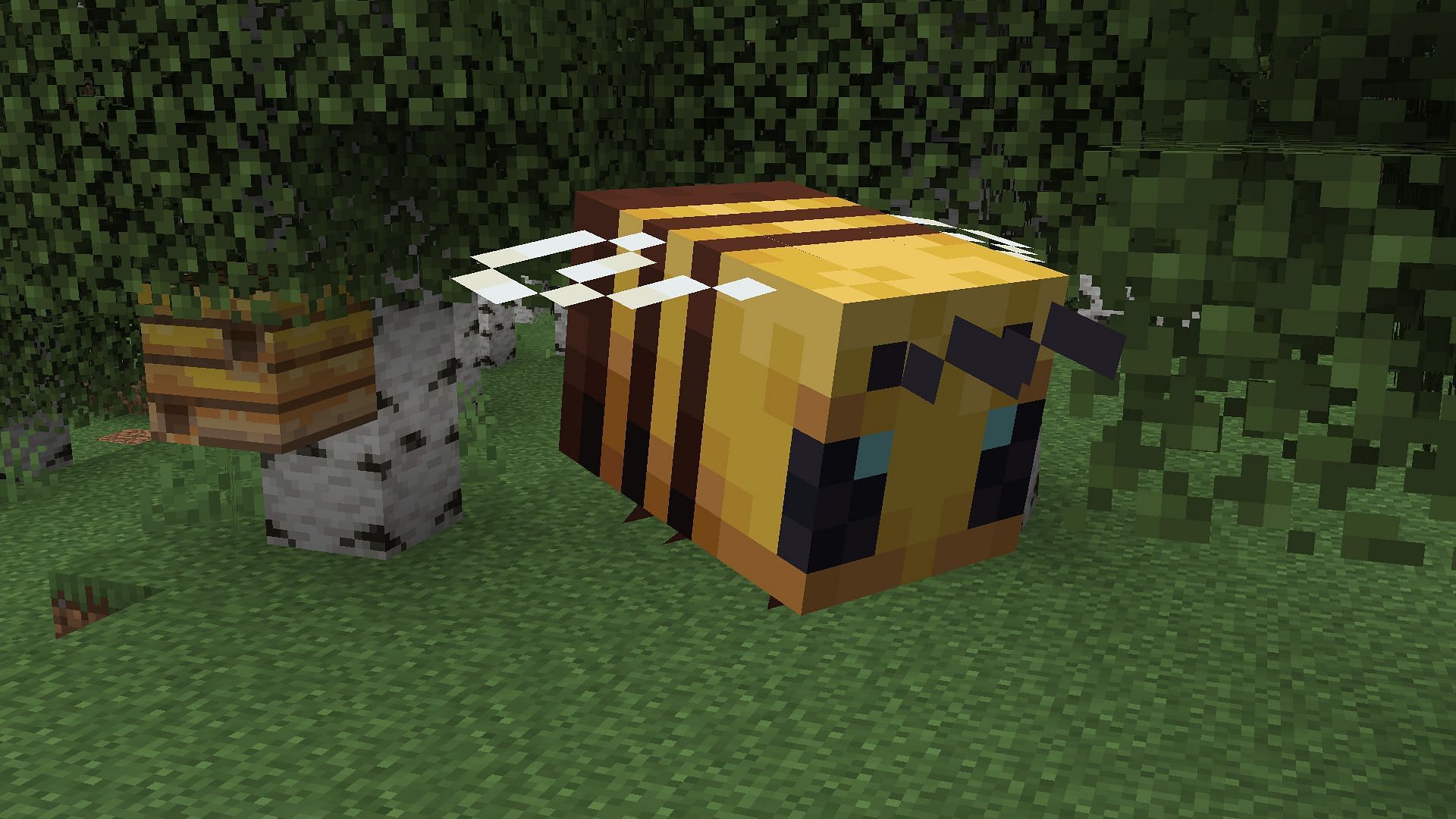 Bees should be much smarter thanks to this snapshot (Image via Mojang)