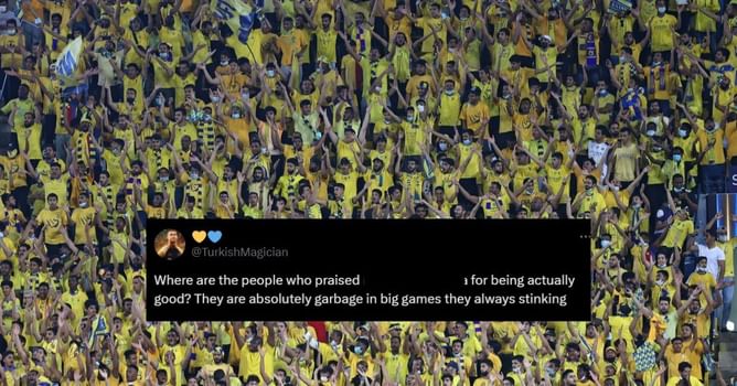 "Absolutely garbage in big games" - Fans slam Al-Nassr duo as Cristiano Ronaldo's team lose Super Cup final