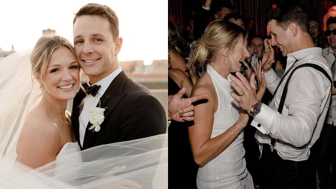 WATCH: 49ers star Brock Purdy's wife Jenna revisits "special memories" from wedding day