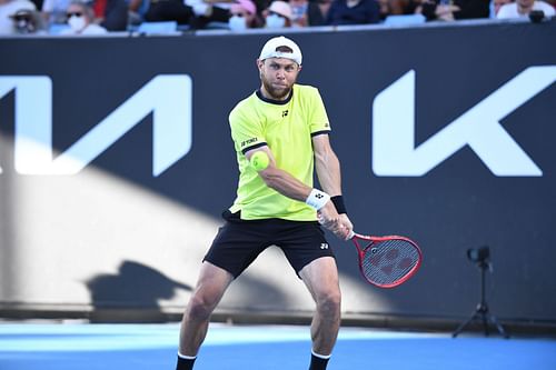 Radu Albot at the Australian Open 2022. (Photo: Getty)