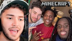 Kai Cenat and IShowSpeed say they would have added Adin Ross to the Hardcore Minecraft marathon if Twitch hadn't banned him