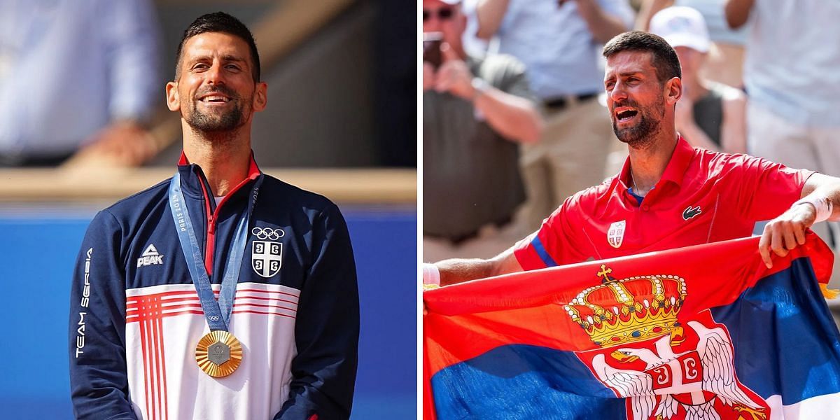 Novak Djokovic dedicates gold medal to Serbs