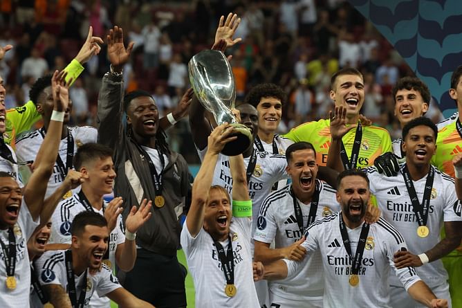 Real Madrid 2-0 Atalanta: Los Blancos claim UEFA Super Cup win at La Dea's expense