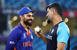 [Watch] "Whenever we get a chance, we go on the side and chat for sometime"- MS Dhoni opens up on his relationship with Virat Kohli