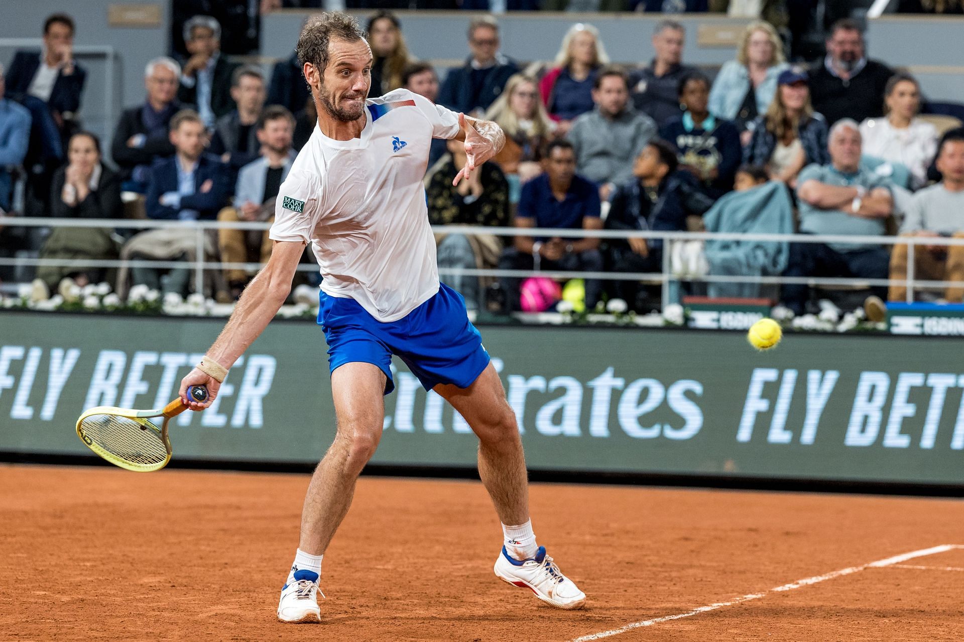 Richard Gasquet at the French Open 2024. (Photo: Getty)