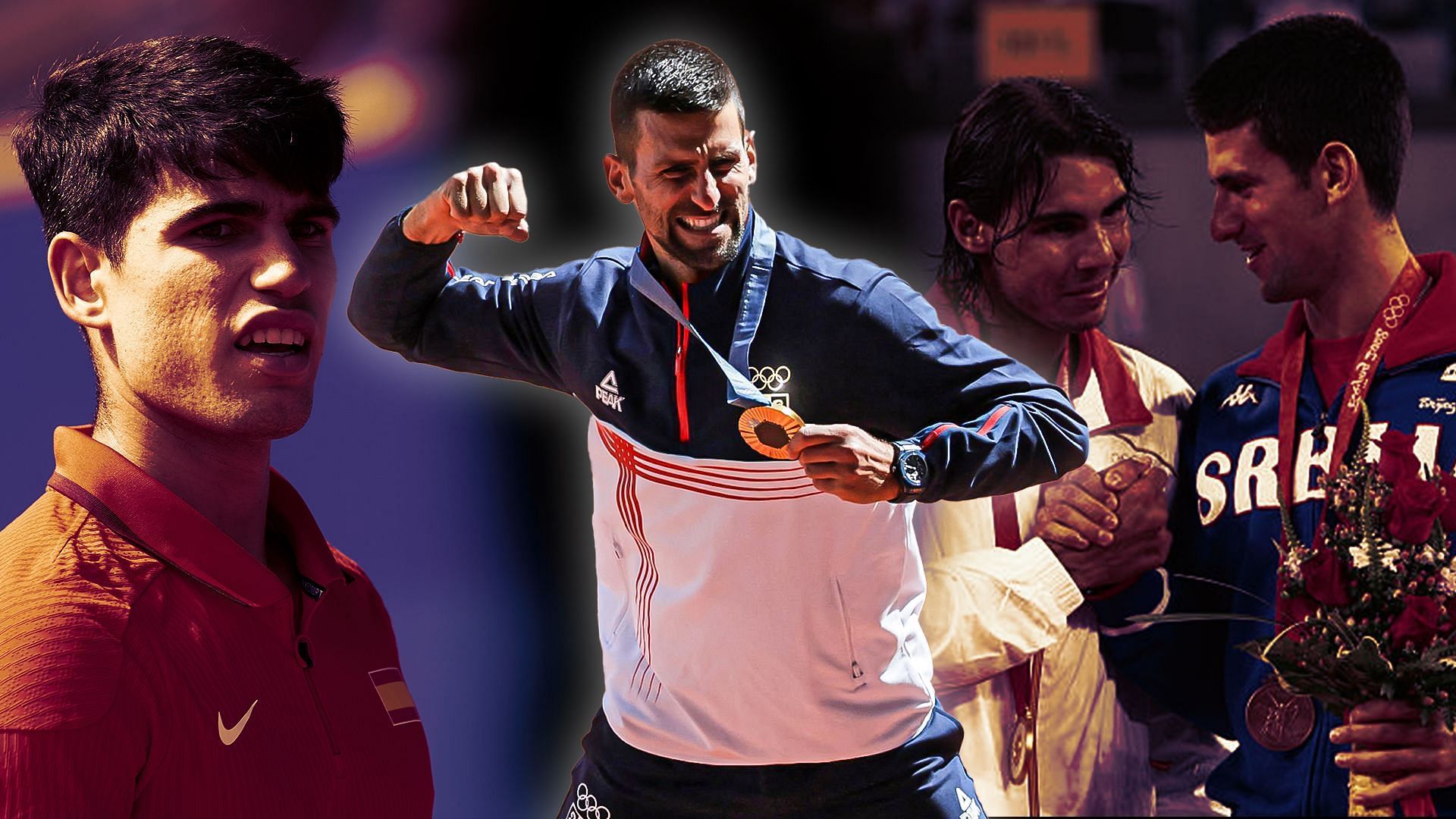 Novak Djokovic wins gold at Paris Olympics. (Images : Getty)