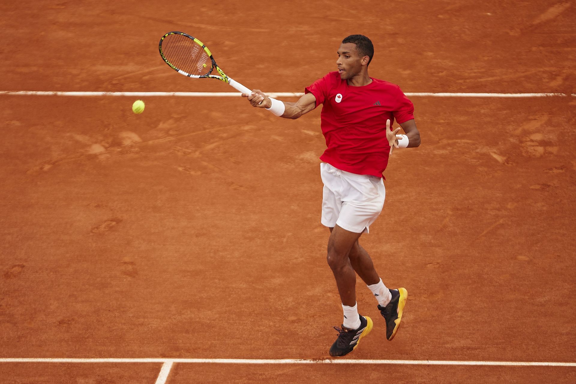 Felix Auger-Aliassime will be featured in two matches on Day 7 of the Paris Olympics.