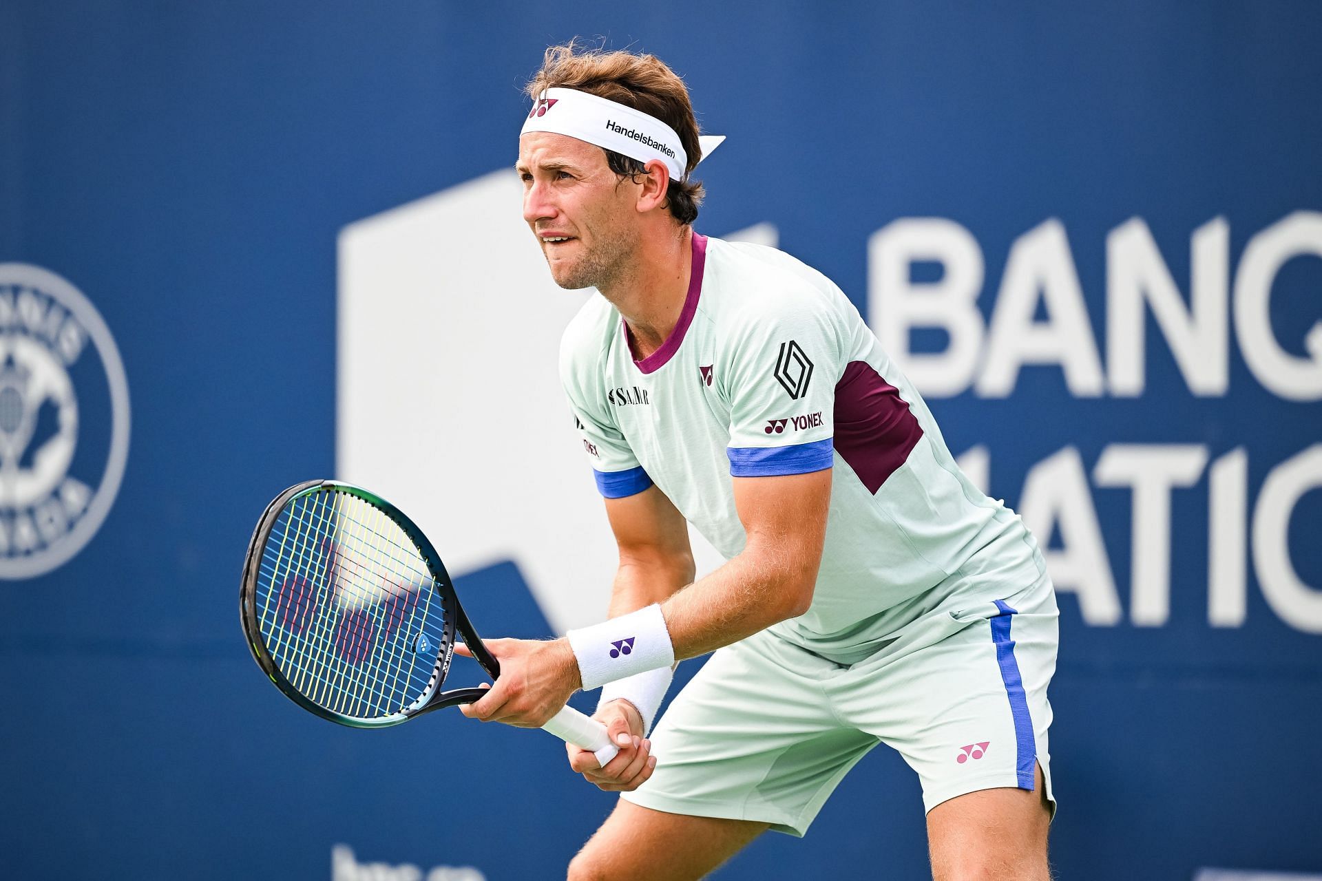 Casper Ruud in action at the National Bank Open (Picture: Getty)