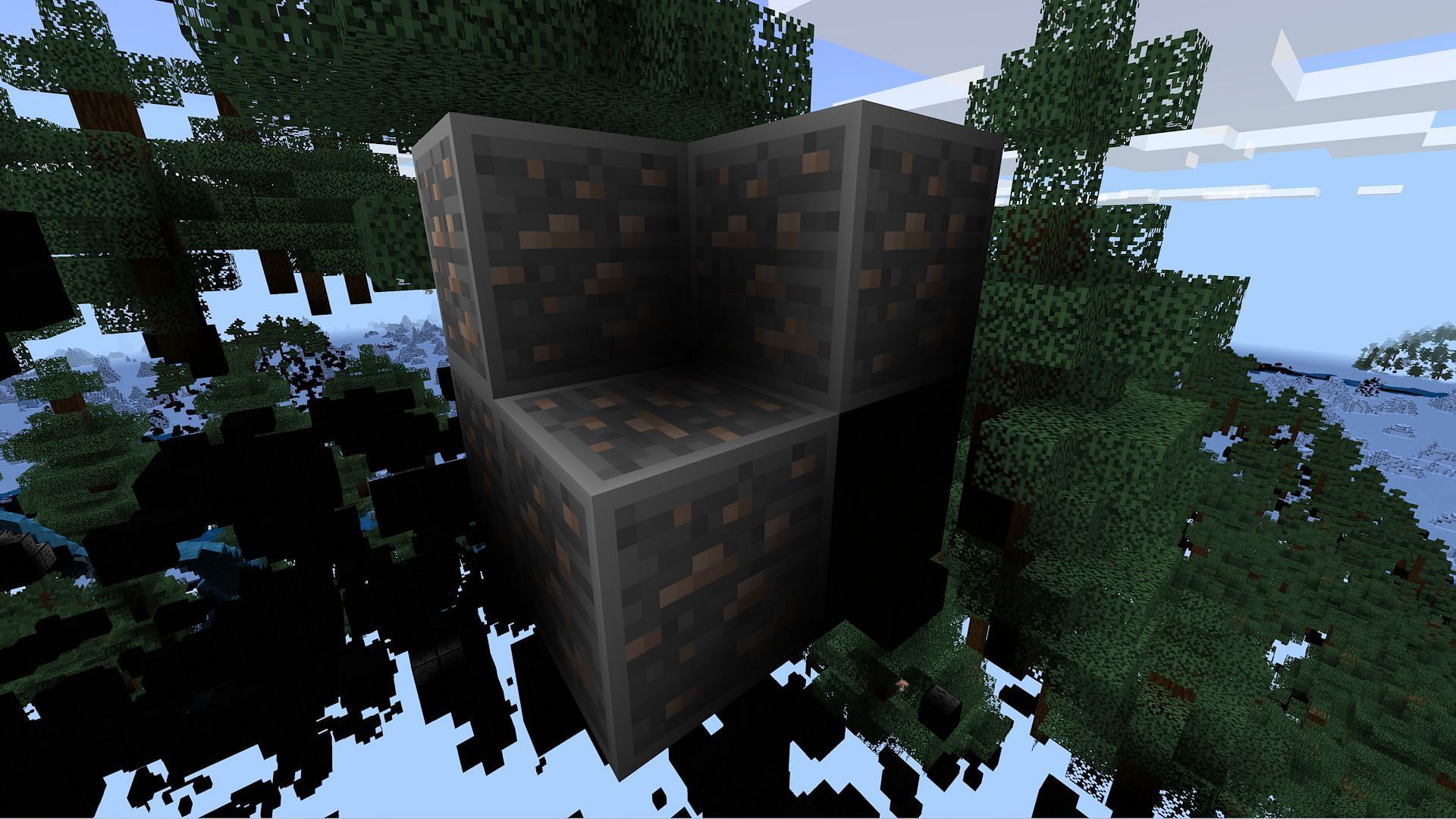 X-ray Minecraft texture packs make gathering rare resources laughably easy (Image via Mojang)