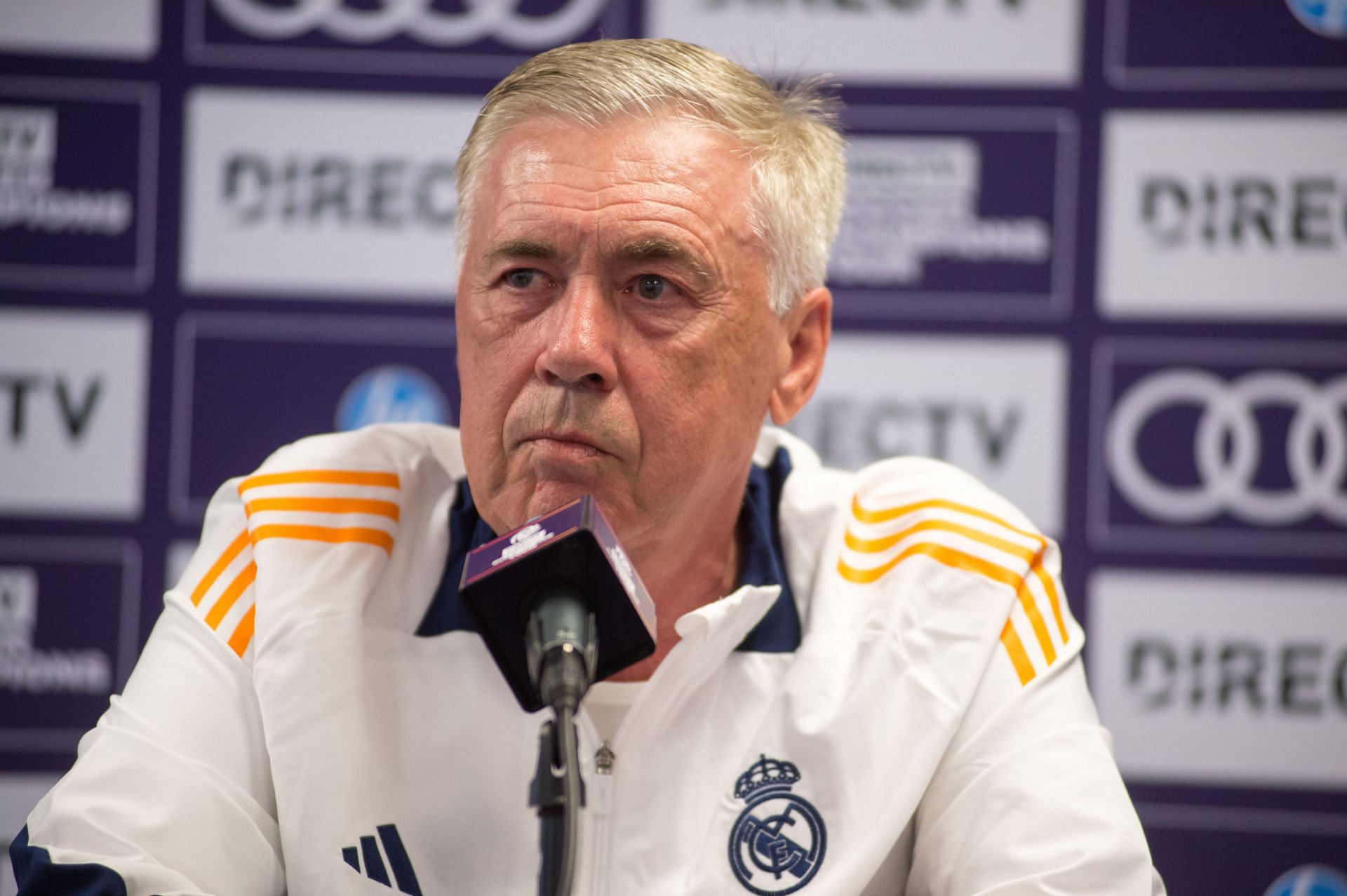 Real Madrid boss Carlo Ancelotti