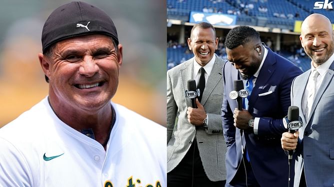 "When your franchise doesn’t make the World Series in 15 years" - Jose Canseco reacts to Alex Rodriguez being honored at Yankees Old-Timers' Day