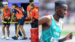 Lamecha Girma's coach shares an update after "horrific fall" in the 3000m steeplechase final at the Paris Olympics