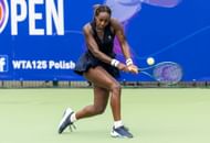 Alycia Parks in action at the 2024 Polish Open (Picture: Getty)