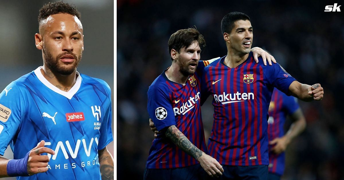 Lionel Messi, Neymar and Luis Suarez (Image via Getty)