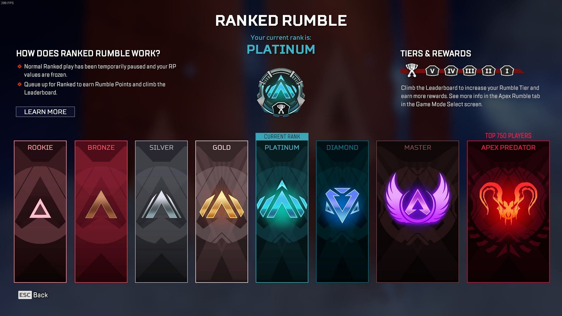 Ranked Rumble glitch puts players in Rookie (Image via EA)