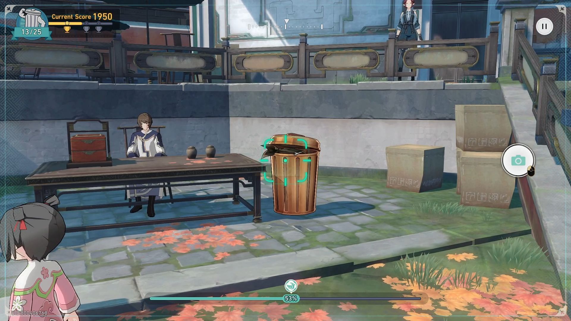 Location of Trashcan 14 (Image via HoYoverse)