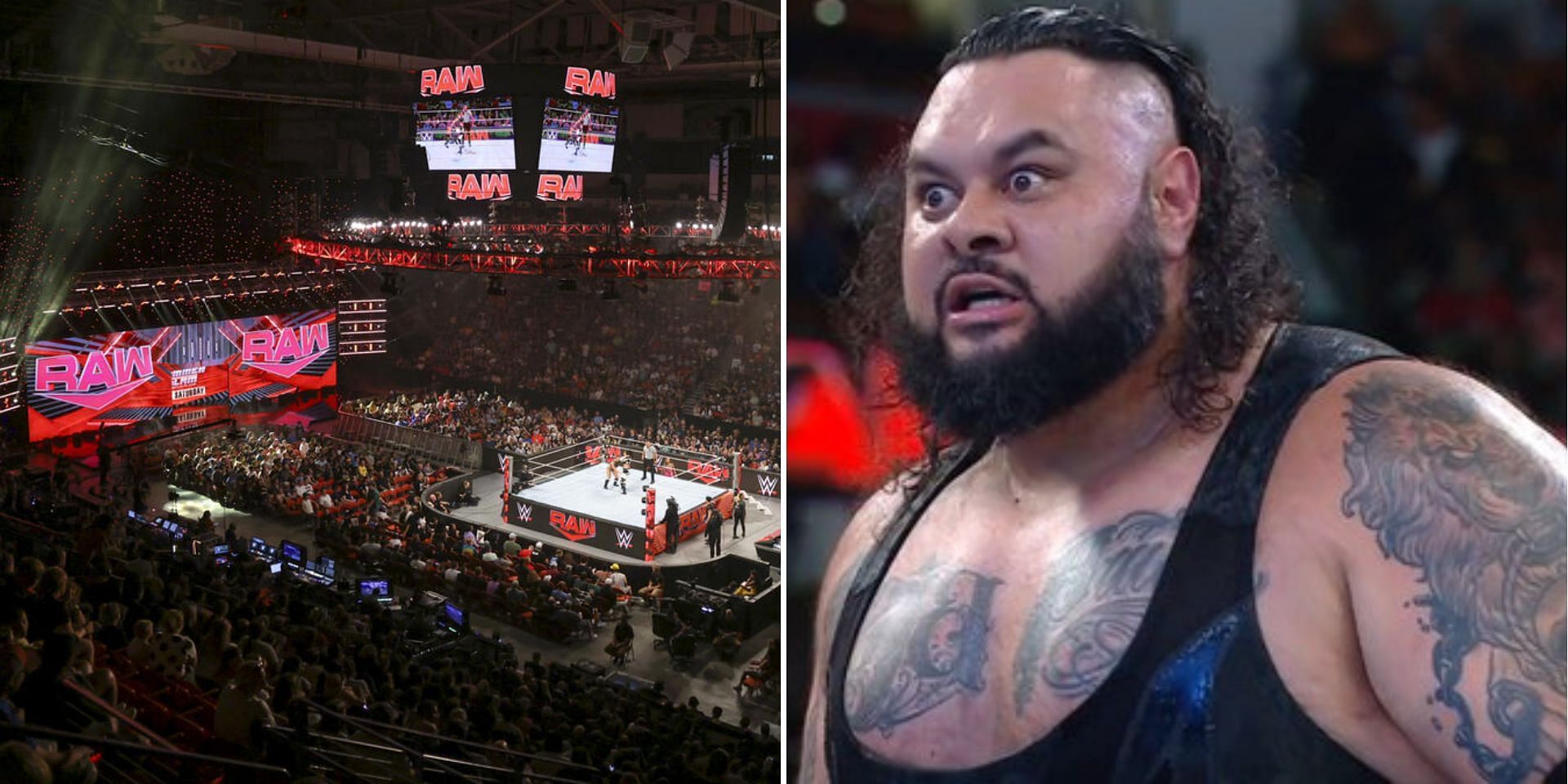 Bronson Reed has been wreaking havoc on RAW (Images via WWE.com and X)