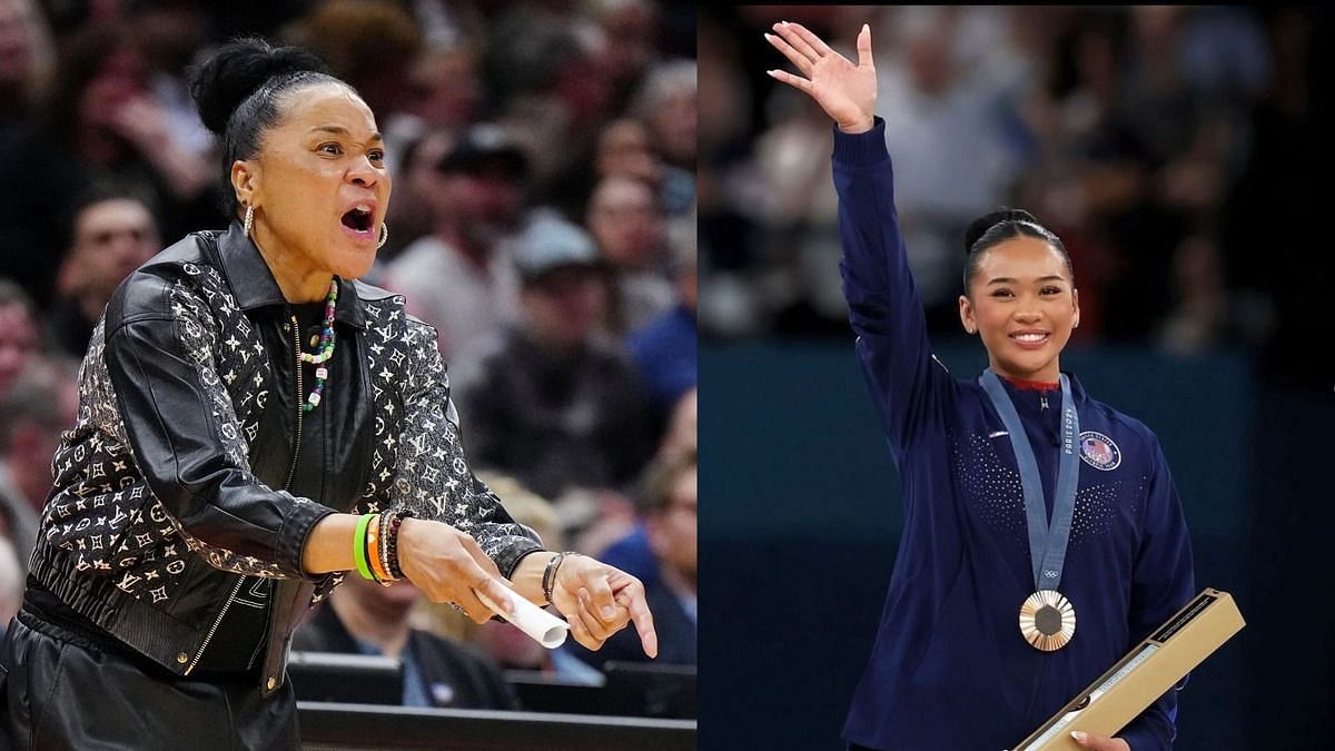 Sunisa Lee, Dawn Staley (Image Credits: IMAGN, Instagram/@sunisalee)