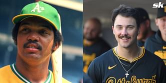In Photos: Pirates flamethrower Paul Skenes meets HOFer Reggie Jackson, receives special gift from MLB legend