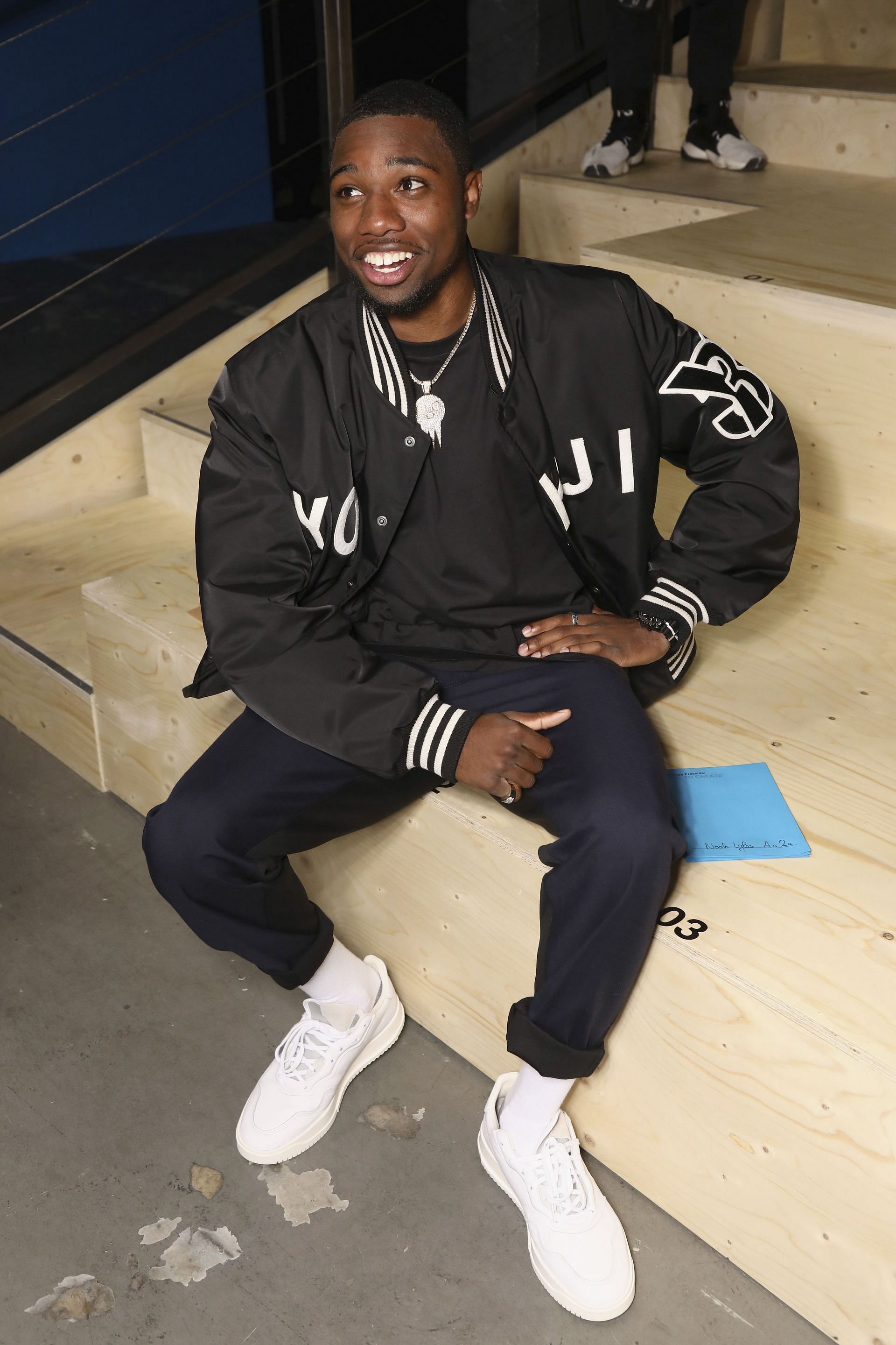 Noah Lyles - adidas Originals MakerLab Presents: Here To Create at Paris Fashion Week - Paris Fashion Week - Menswear F/W 2019-2020 - Source: Getty