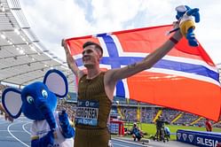 "Three down, seven to go" - Jakob Ingebrigtsen eyeing all 10 world records in the distance running events after breaking 3k WR at Diamond League
