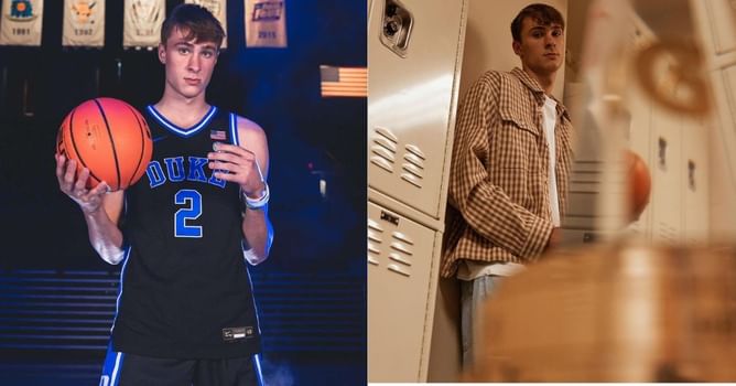 WATCH: Duke freshman Cooper Flagg's latest teaser on collaboration with New Balance